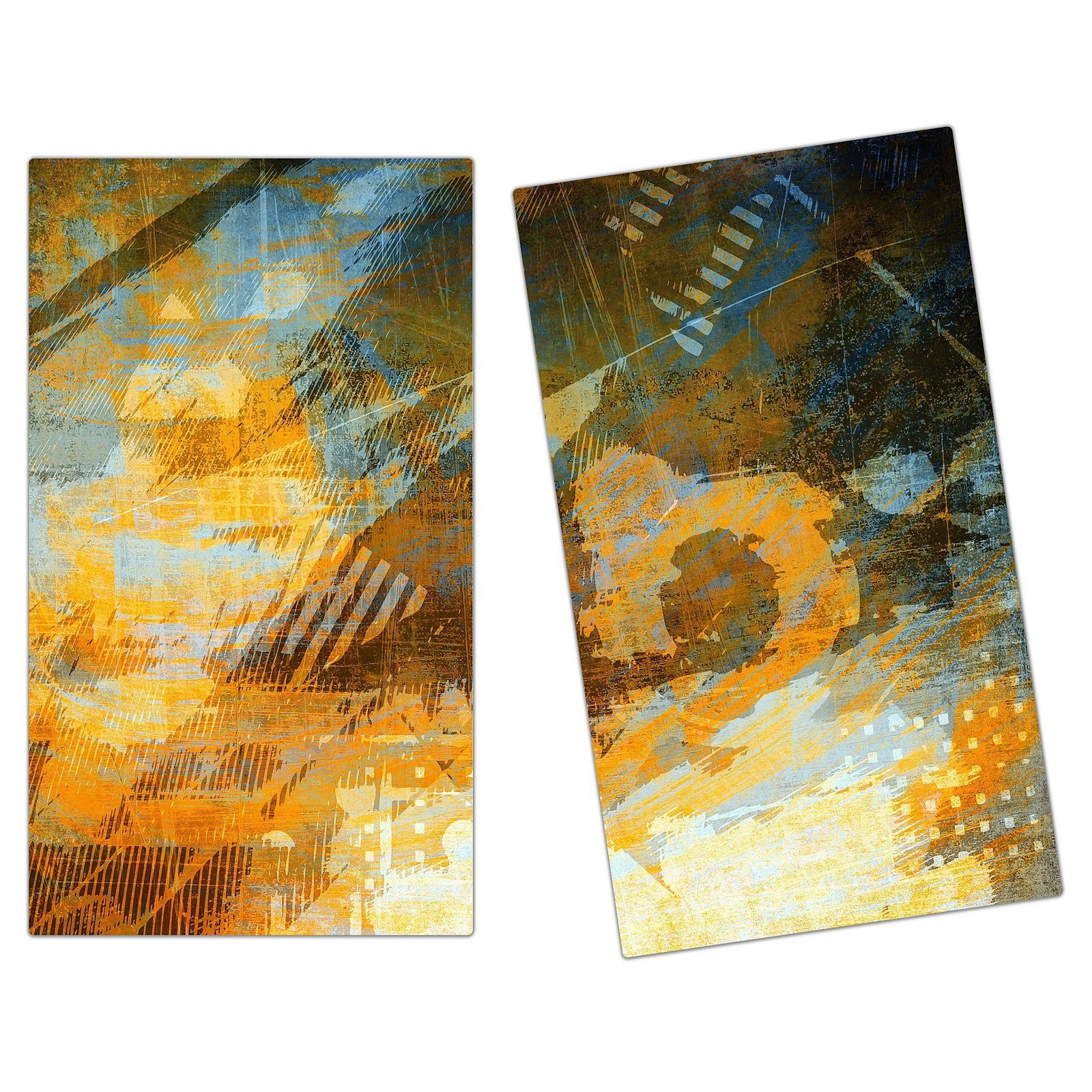 Herdabdeckplatte/Spritzschutz Aus Glas, 2-teilig, 60x52cm Mit 13mm Hohen Fuessen Fuer Ceran Und Induktionsherde Kriegerin Der Zukunft  93482061 6c1b 5160 8076 701224cad2c9