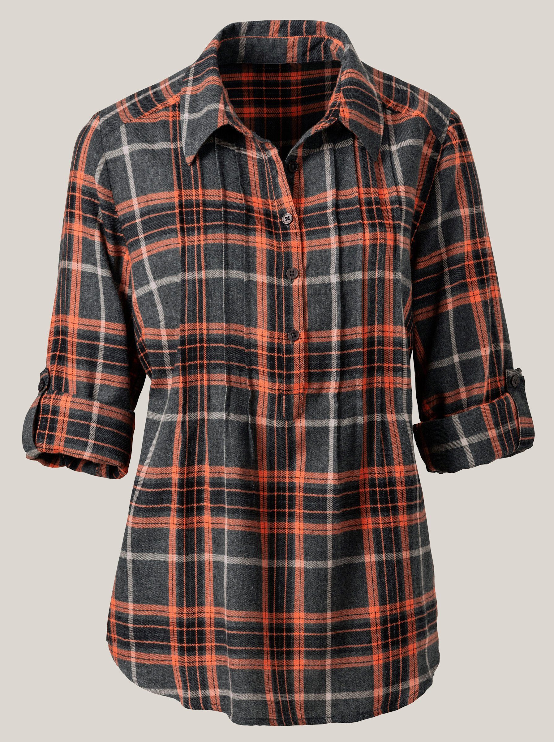 Sieh an! Klassische Bluse Tunika . günstig online kaufen