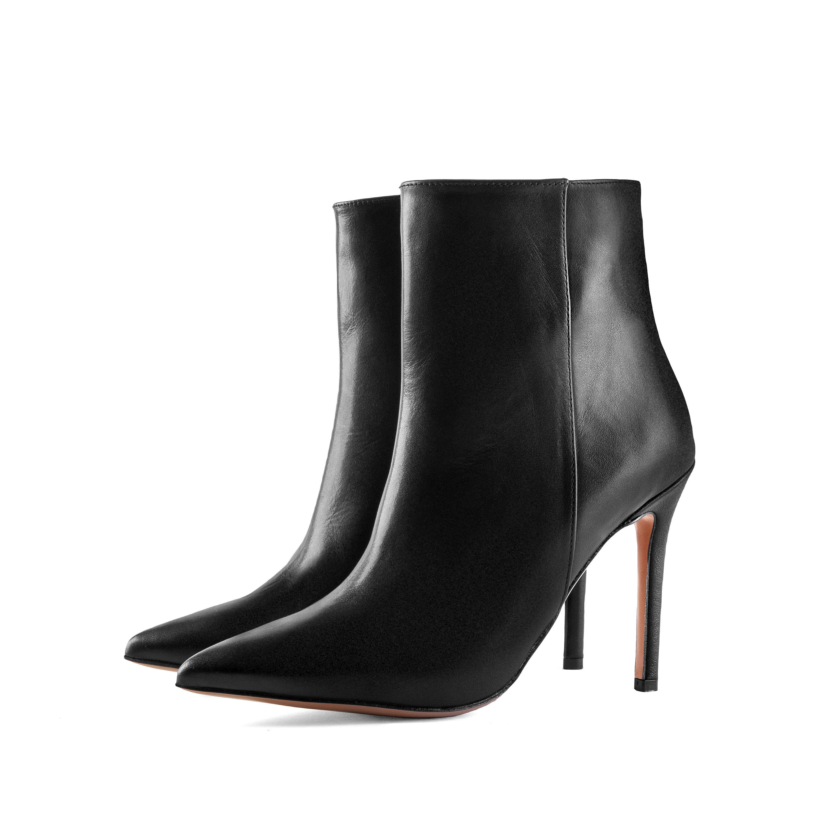 GosiaK. "BILLY" High-Heel-Stiefelette aus echtem Leder