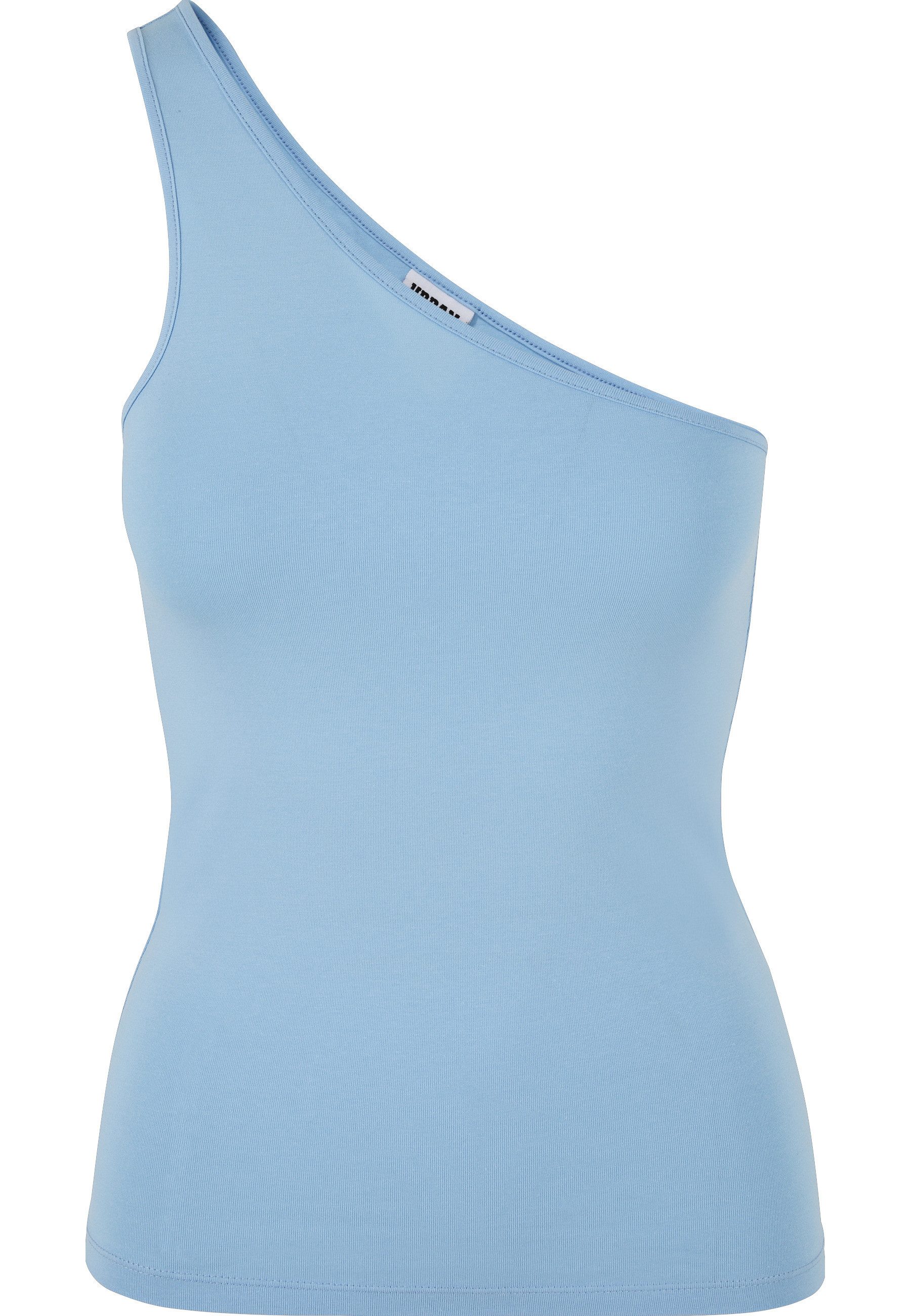 URBAN CLASSICS Tanktop Urban Classics Damen Ladies Asymmetric Top (1-tlg) günstig online kaufen
