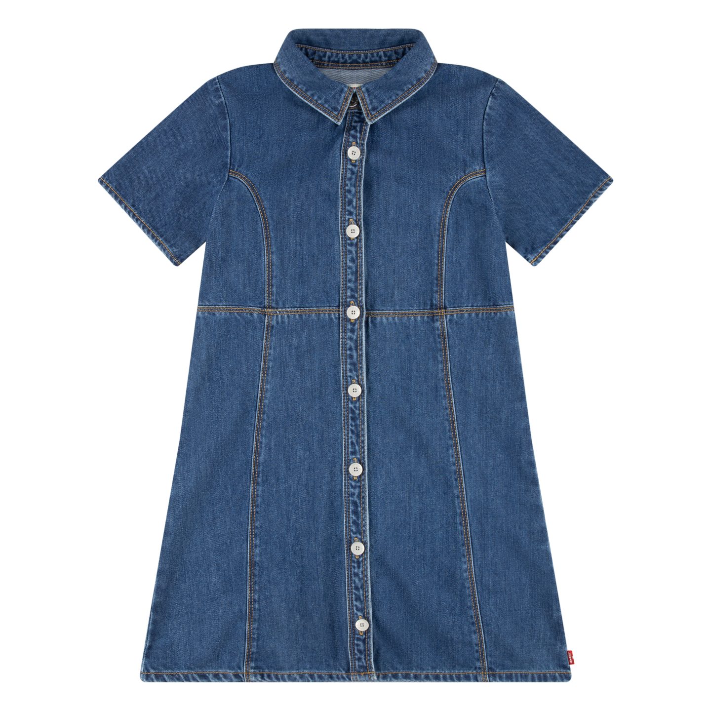 Levi's® Kids Jeanskleid mit Knopfleiste