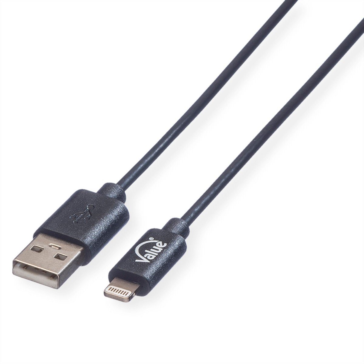 Doupi 2x 2m USB-Ladekabel (8-pin) Für IPhone, IPad & IPod – In Schwarz, Perfekter Ersatz