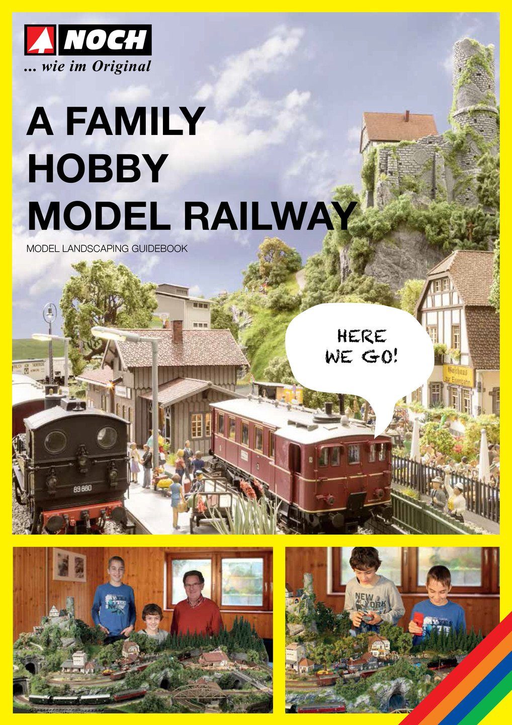Modelleisenbahn-Spielunterlage NOCH, 71905, Spur G,0,H0,TT,N,Z, Guidebook 'A F