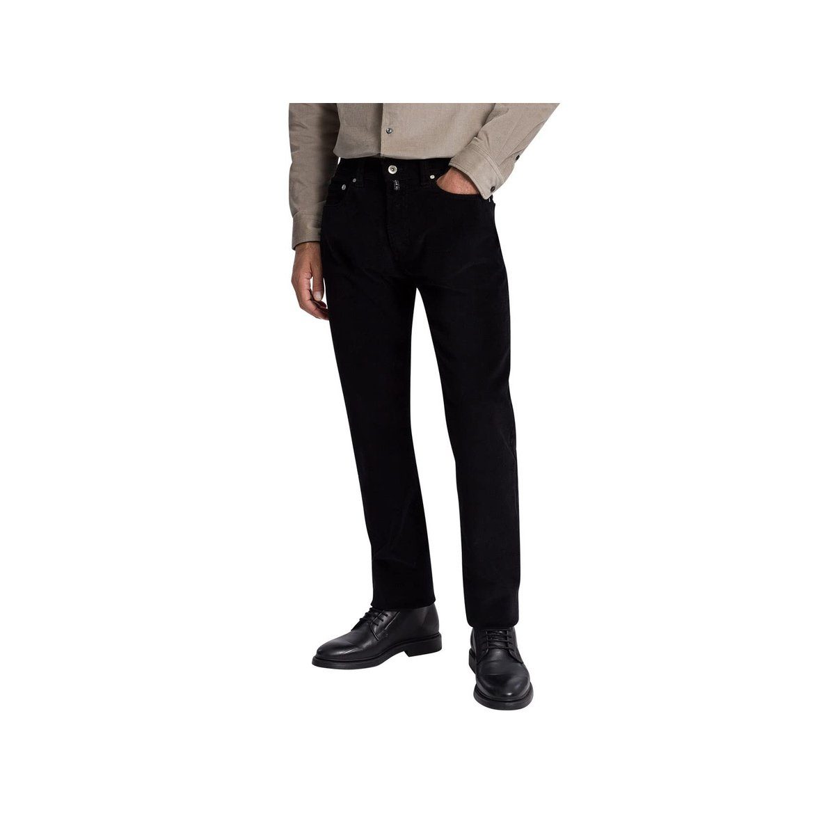 Pierre (1-tlg) schwarz 5-Pocket-Jeans Cardin