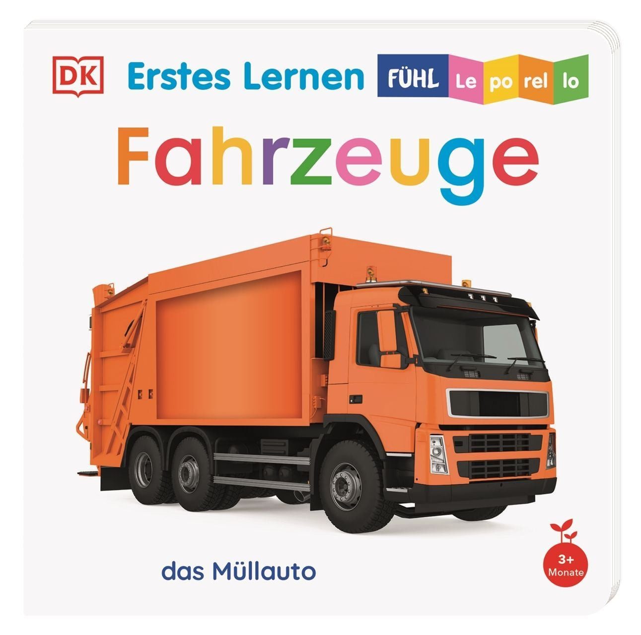 Erstes Lernen Fühl-Leporello. Fahrzeuge / DK Erstes Lernen, Zum Aufklappen und Aufstellen. Mit haptischen Elementen zum Fühlen und Begreifen. Für Babys ab 3 Monaten