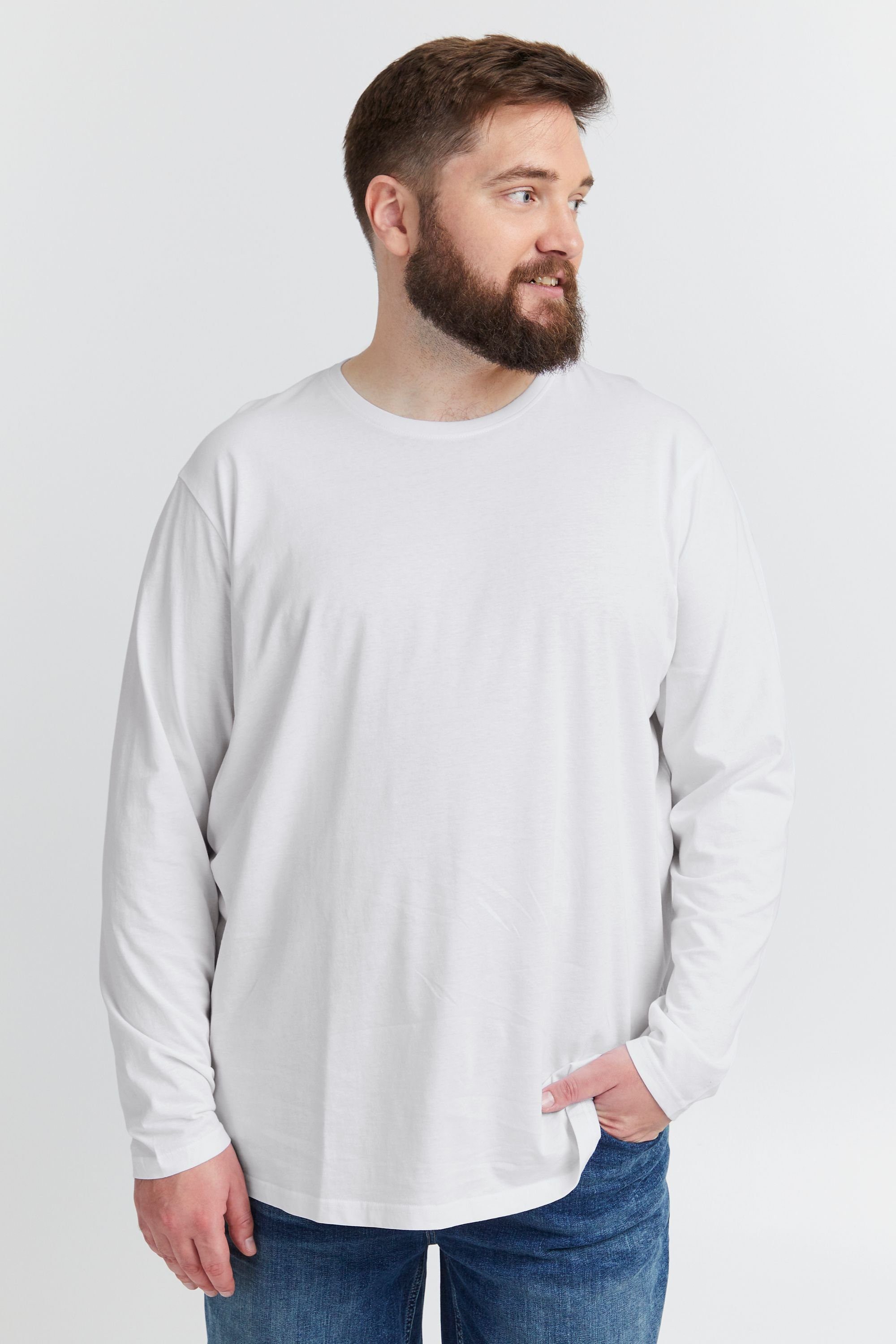 !Solid Longsleeve SDBedon BT White (110601)