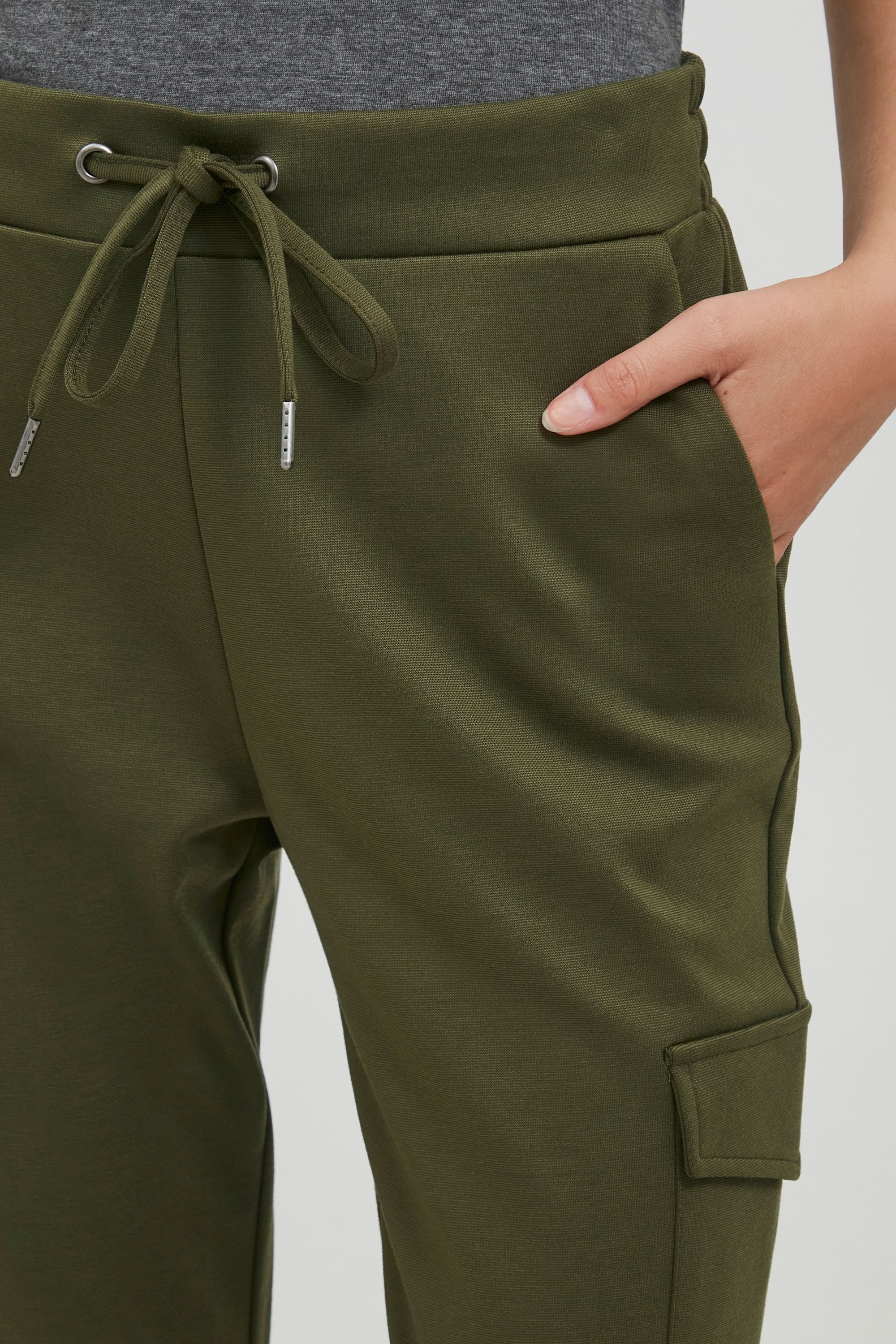 OXMO Cargohose OXHenni Damen Stoffhose Im Cargo Look – Bild 4 von 5