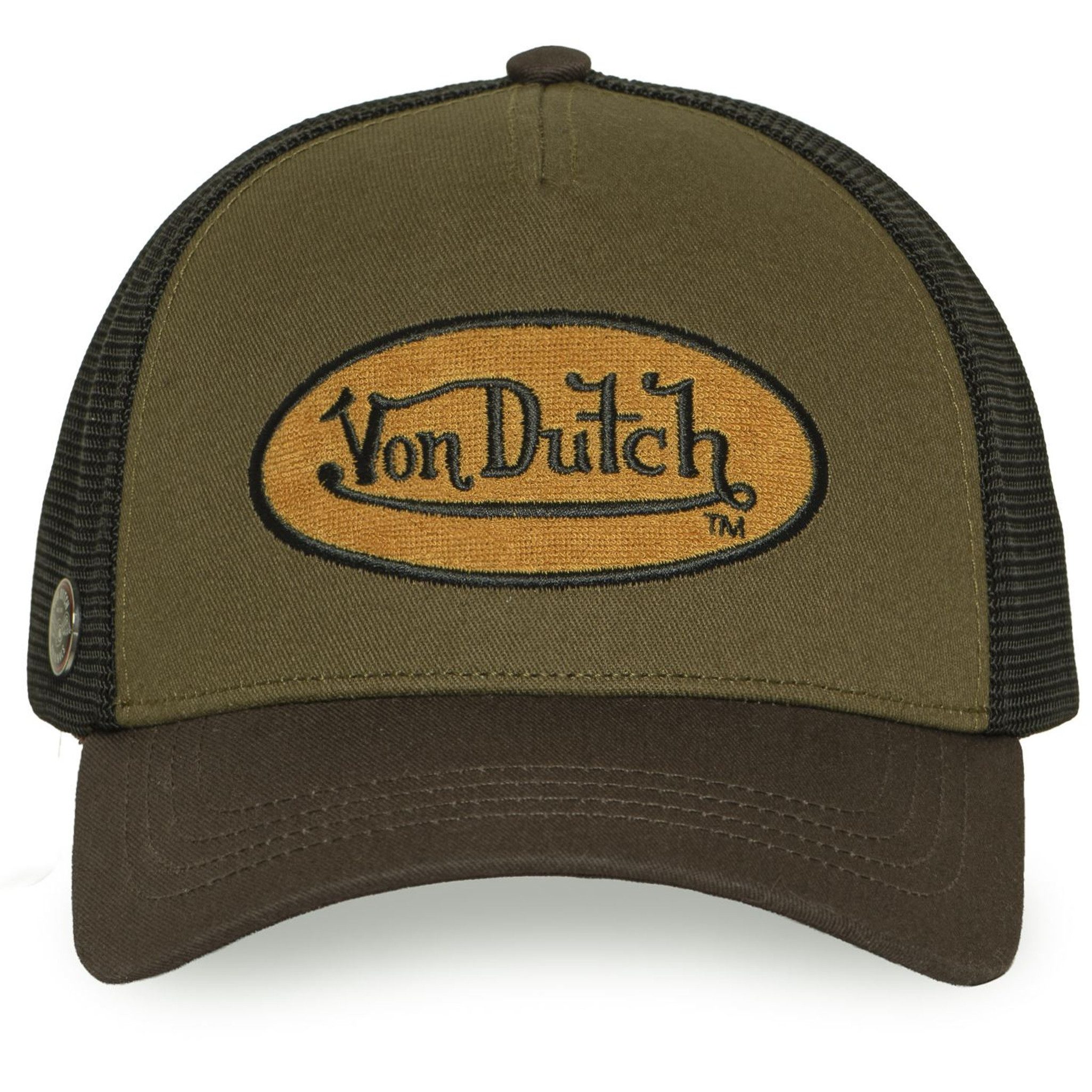 Von Dutch Trucker Cap Von Dutch Originals Trucker Cap - CALIFORNIA TERRY PATCH Mesh (Basecap, Basecap, Meshcap, Trucker Kappe)