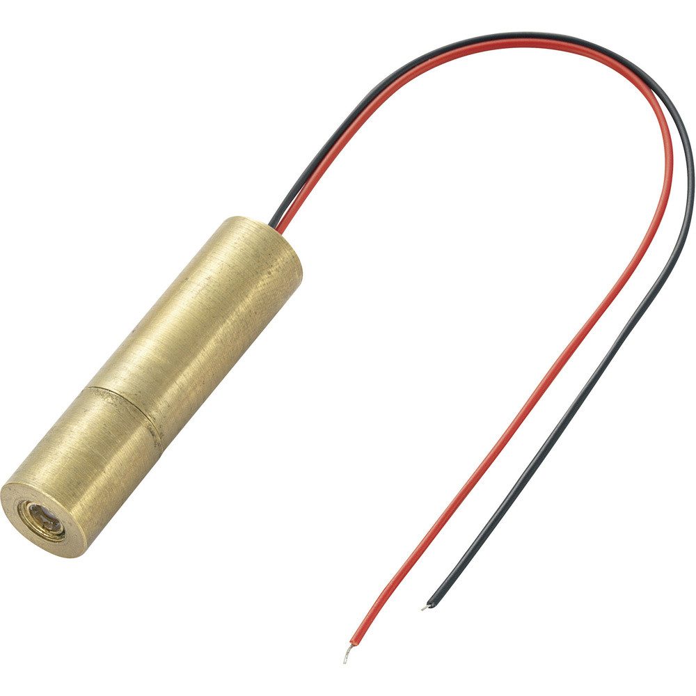 Laserpointer TRU COMPONENTS LM01GND Lasermodul Punkt Grün 1 mW
