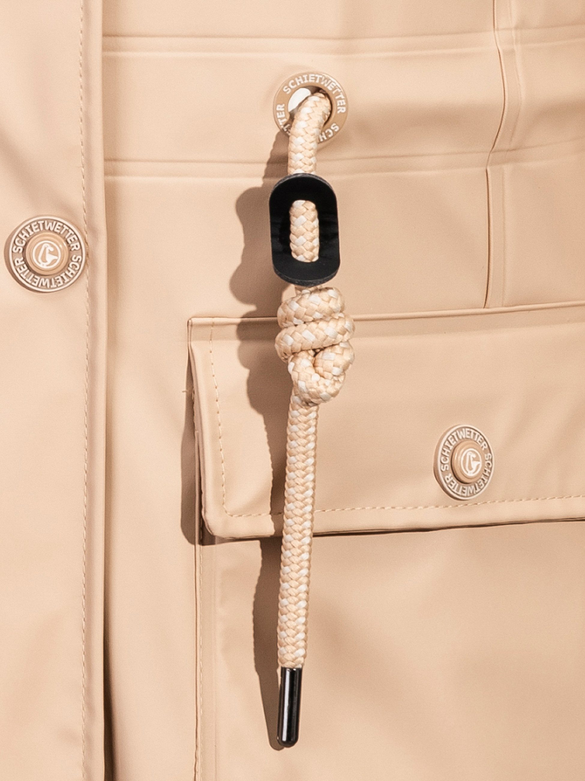 Schietwetter Regenjacke Damen Regenjacke Parka