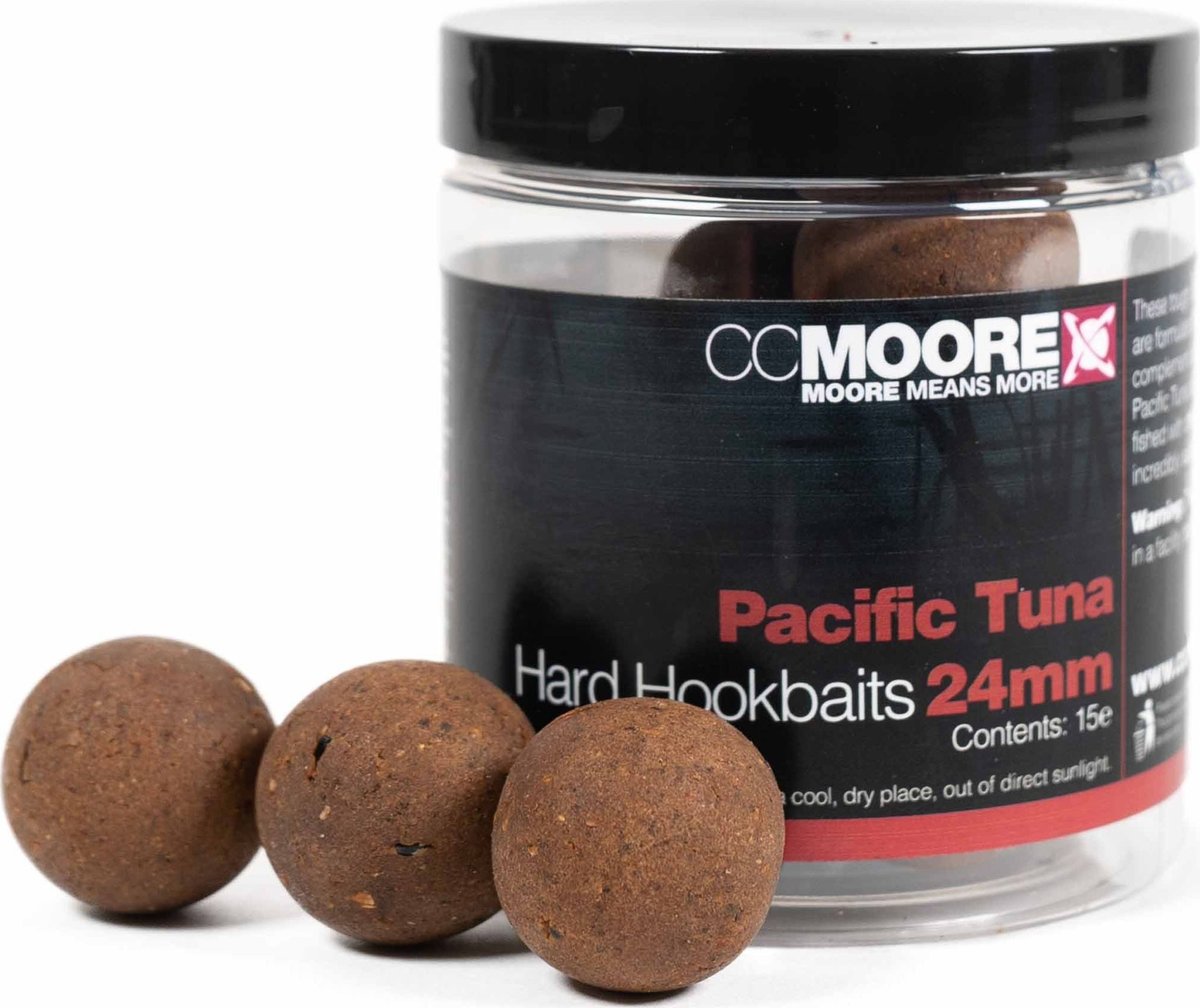 CC Moore Fischboilies Pacific Tuna Hard Hookbaits 24mm