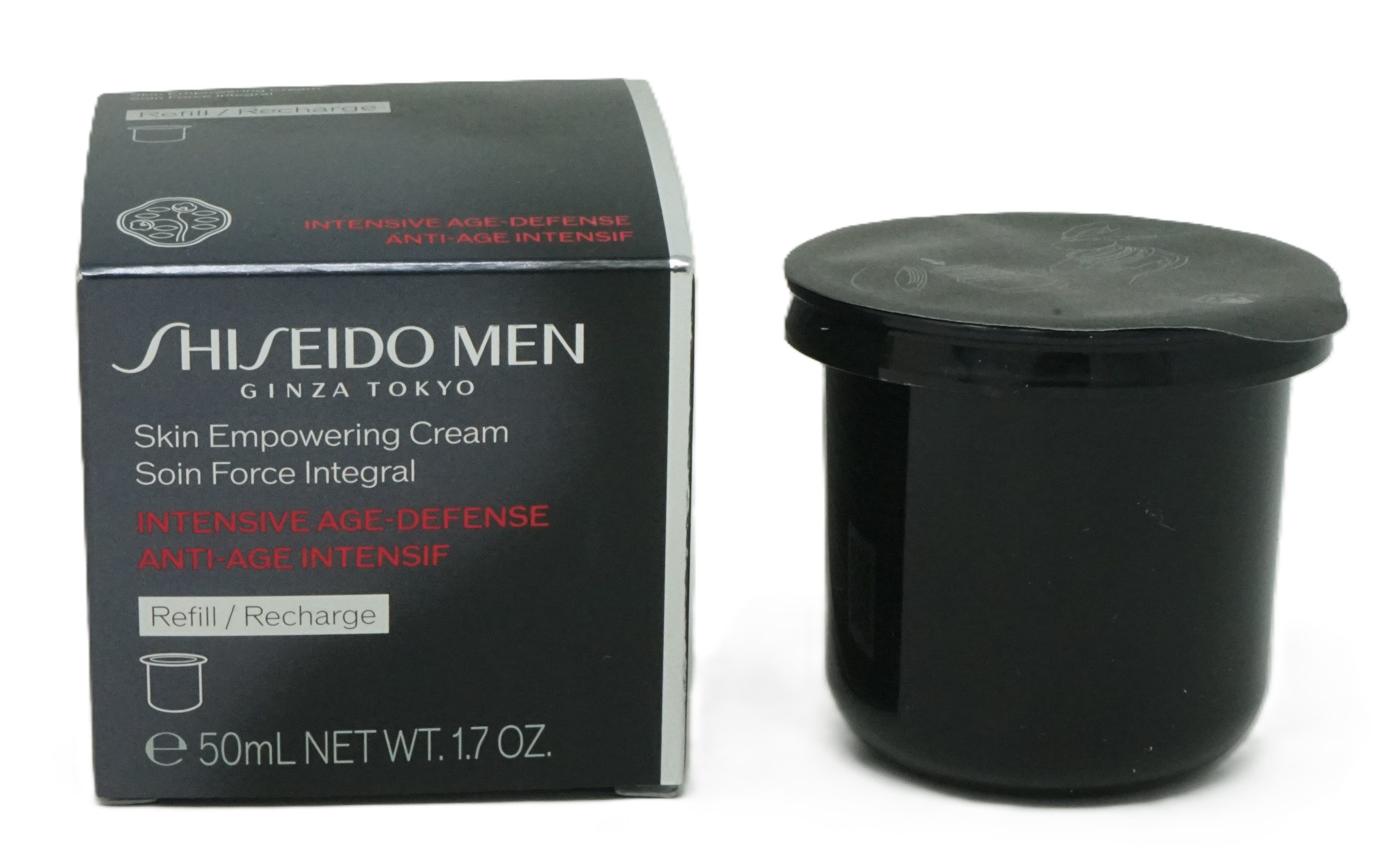 Gesichtsgel Shiseido Men Ginza Tokyo Empowering Cream Refill 50 ml
