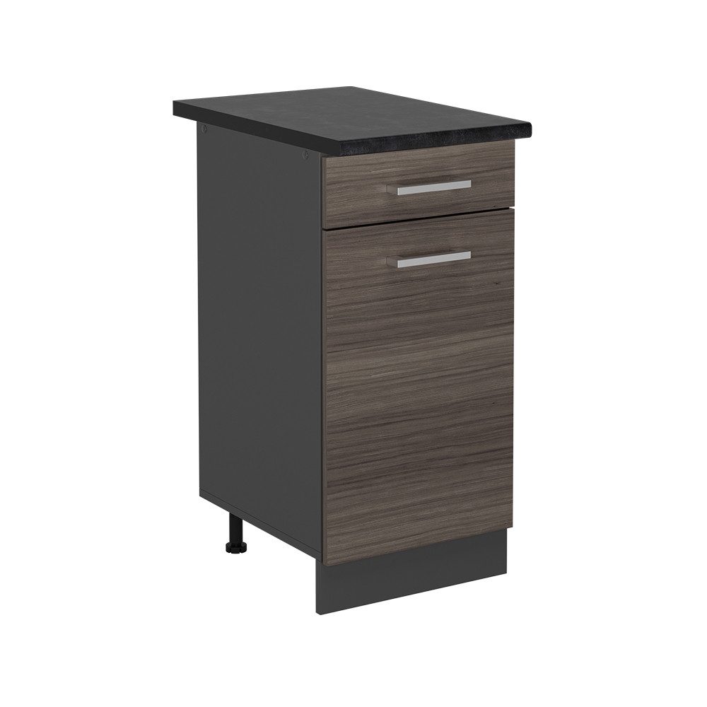 Vicco Unterschrank R-Line, Edelgrau/Anthrazit, 40 cm, günstig online kaufen