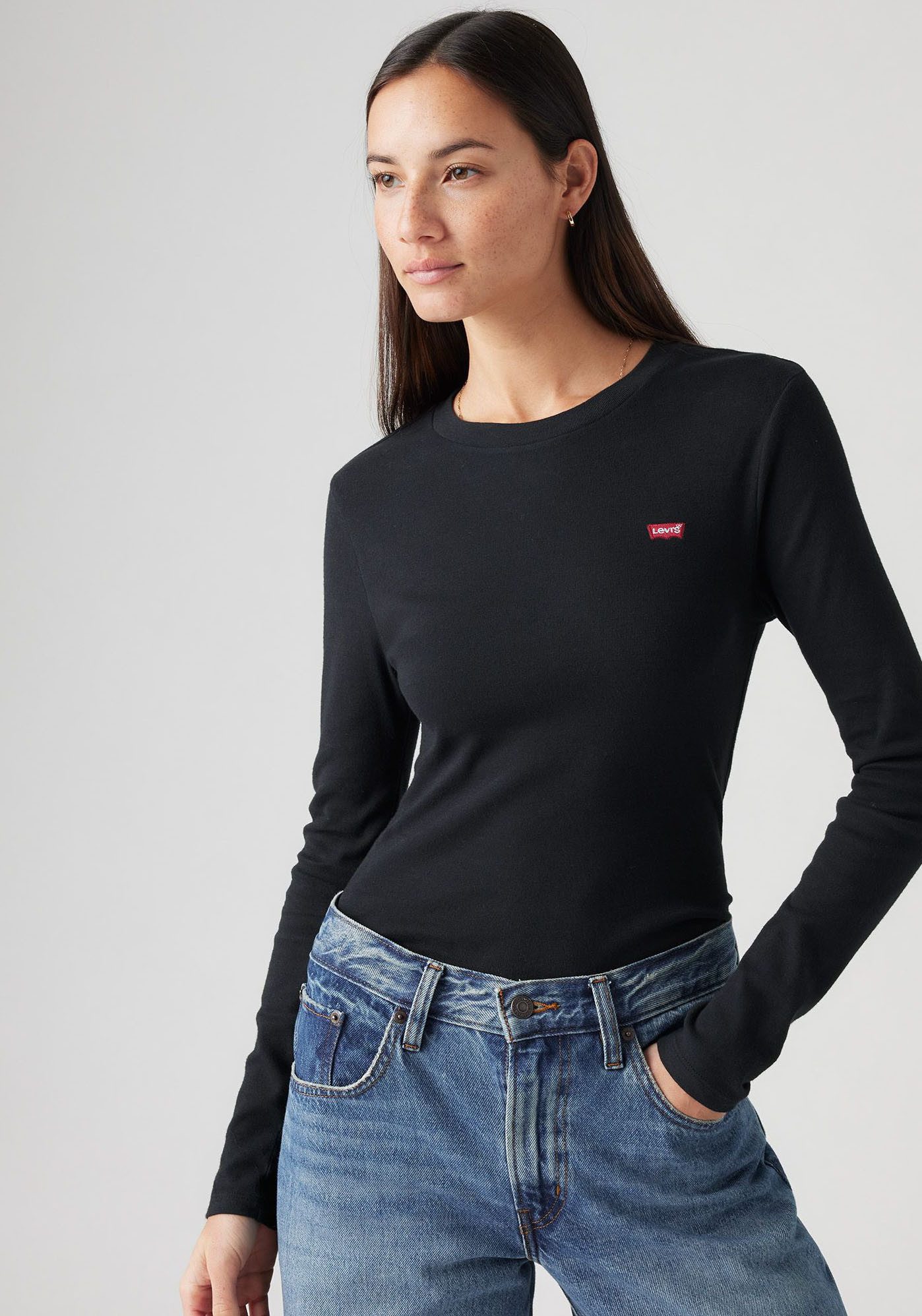 Levi's® Langarmshirt ESSENTIAL HM LS TEE günstig online kaufen