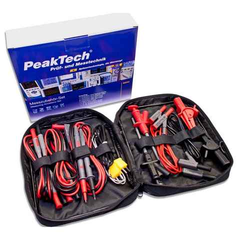 PeakTech Multimeter PeakTech P 8200: Messzubehör-Set ~ mit Prüfleitungen, (1 St)