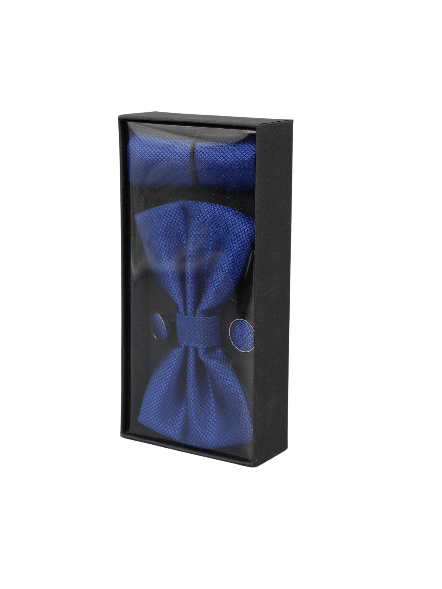 ANTALUX Fliege Elegantes 4-teiliges Herren-Set: Fliege, Tuch & Manschettenk günstig online kaufen