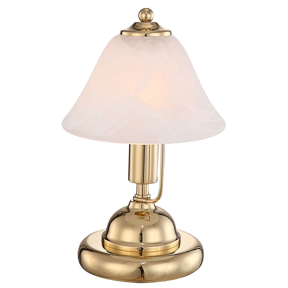 GLOBO LIGHTING Schreibtischlampe, Leuchtmittel nicht inklusive, Messing Tis günstig online kaufen