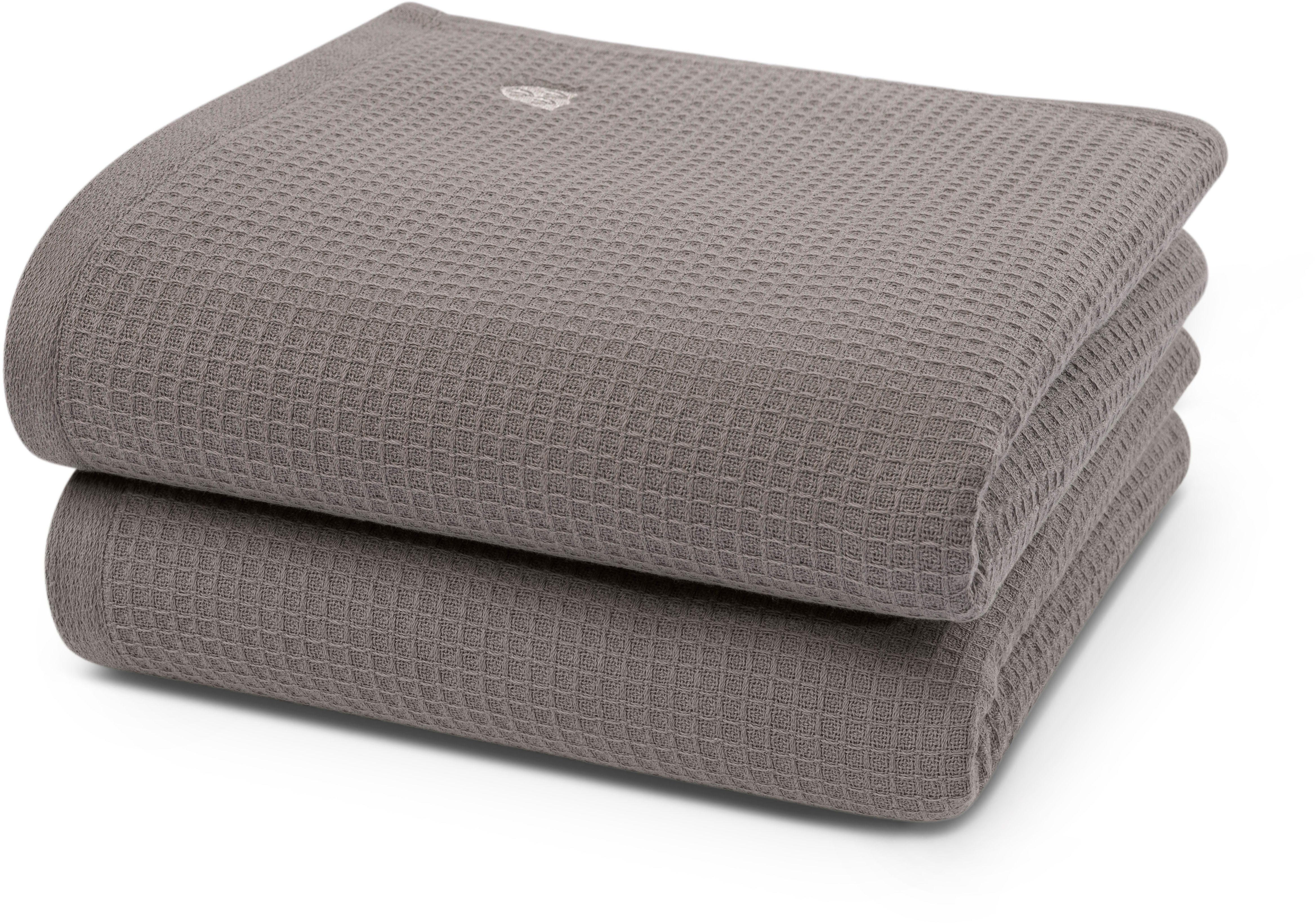 ROSS Handtücher Waffelpique, Frottier (Packung, 2-St), günstig online kaufen