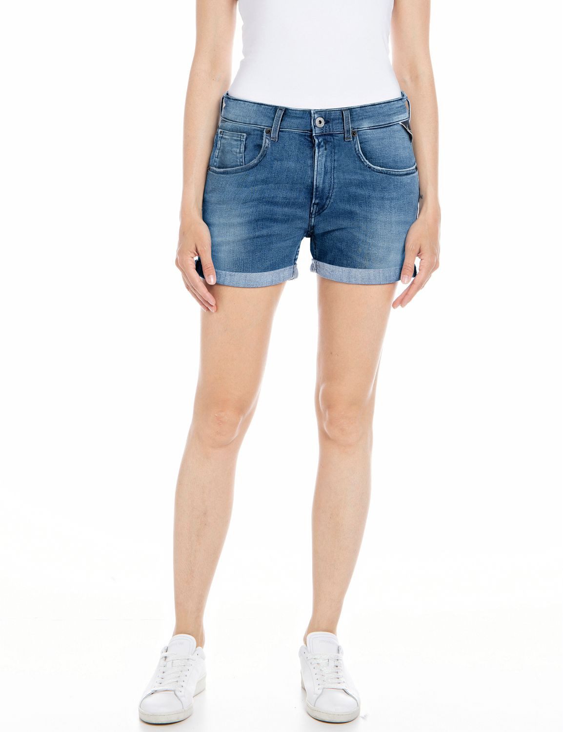 Replay Jeansshorts ANYTA aus Baumwolle