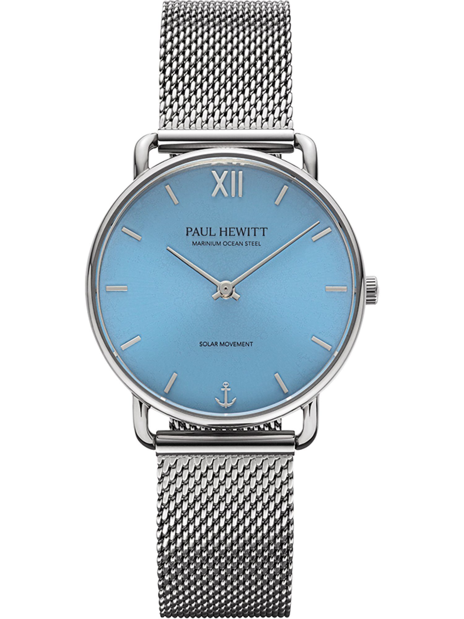 PAUL HEWITT Quarzuhr Paul Hewitt Damen-Uhren Analog Solar, Klassikuhr