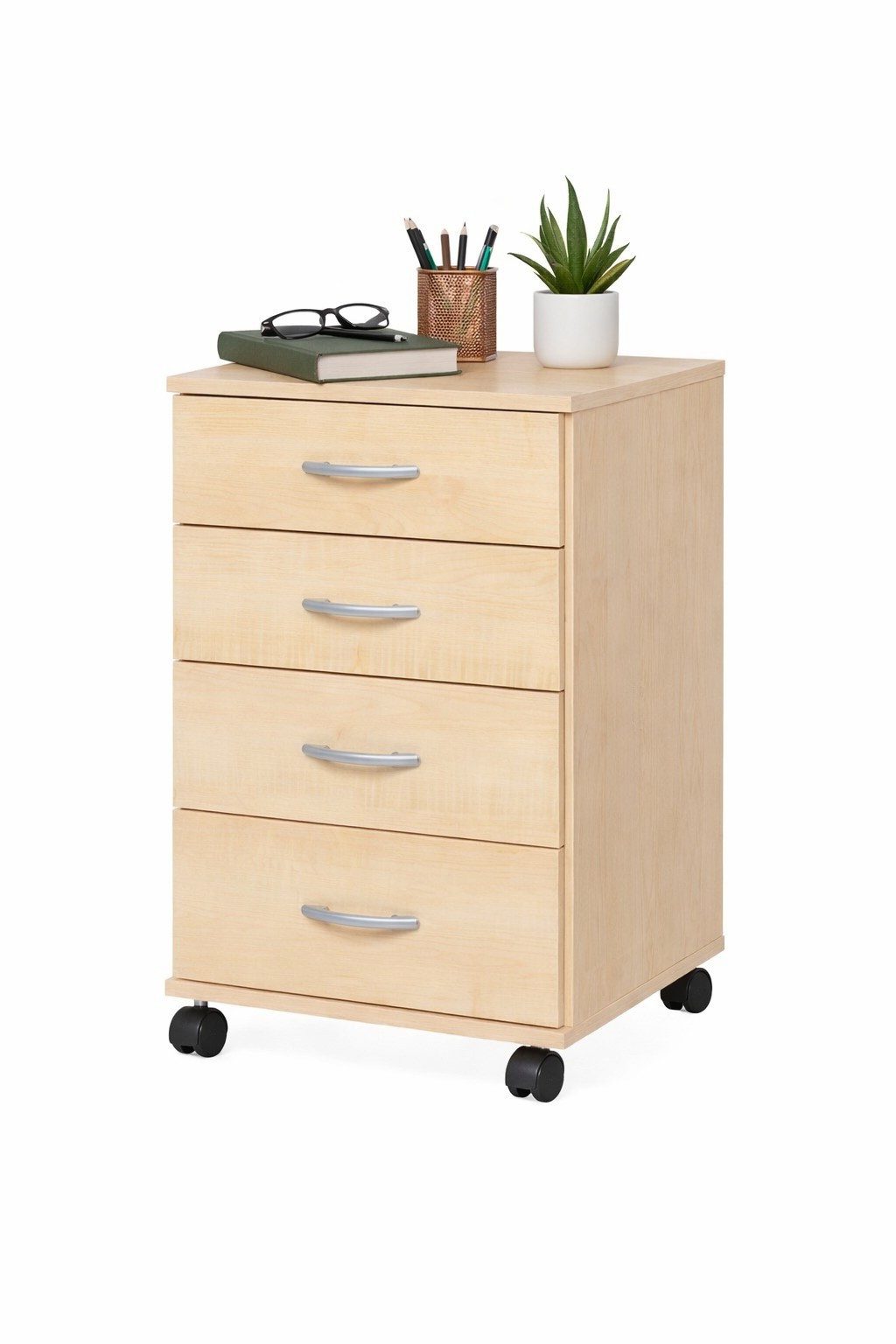 bv-vertrieb Rollcontainer Rollcontainer Ahorn Schubcontainer Container Büro günstig online kaufen