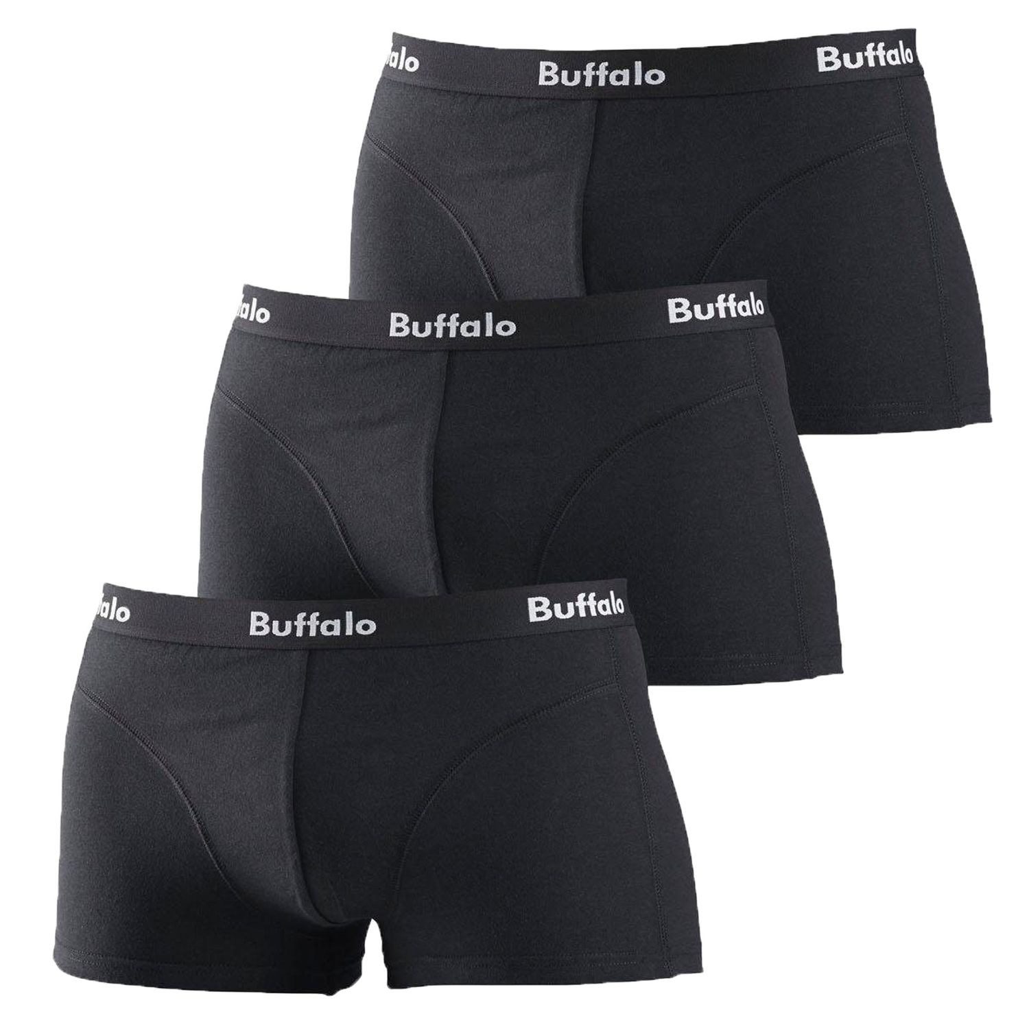 Buffalo Boxershorts mit Logo-Bündchen
