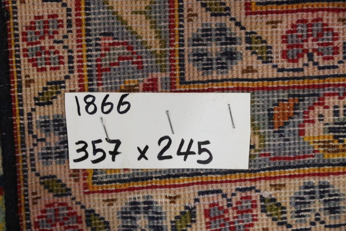 12 Keshan 244x358 Perserteppich, Höhe: mm Trading, / rechteckig, Handgeknüpfter Orientteppich Orientteppich Nain