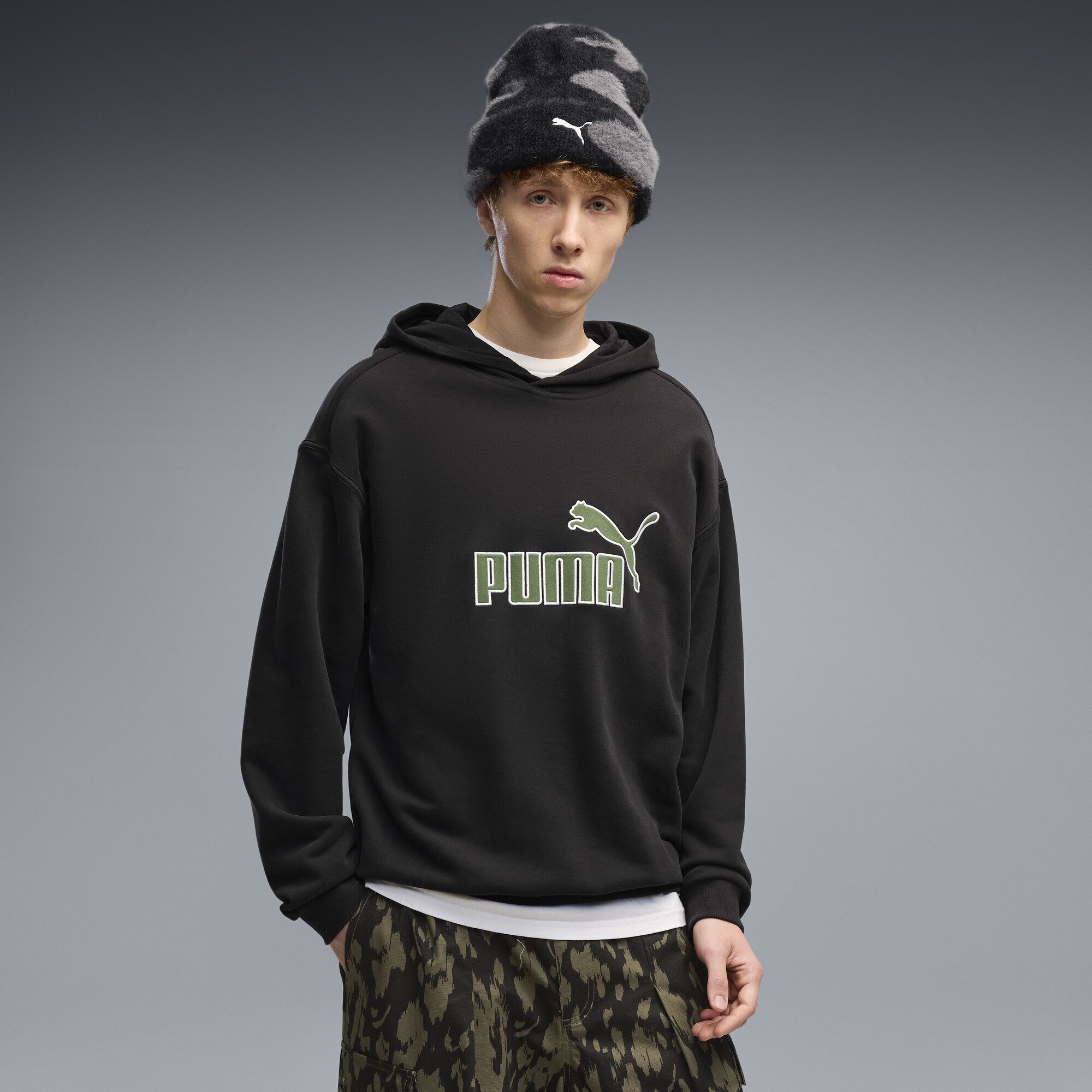PUMA Hoodie Essentials Elevated No. 1 Relaxed Hoodie Herren