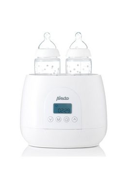 Alecto Baby Babyflaschenwärmer BW700TWIN, zum Erwärmen, Sterilisieren und Auftauen