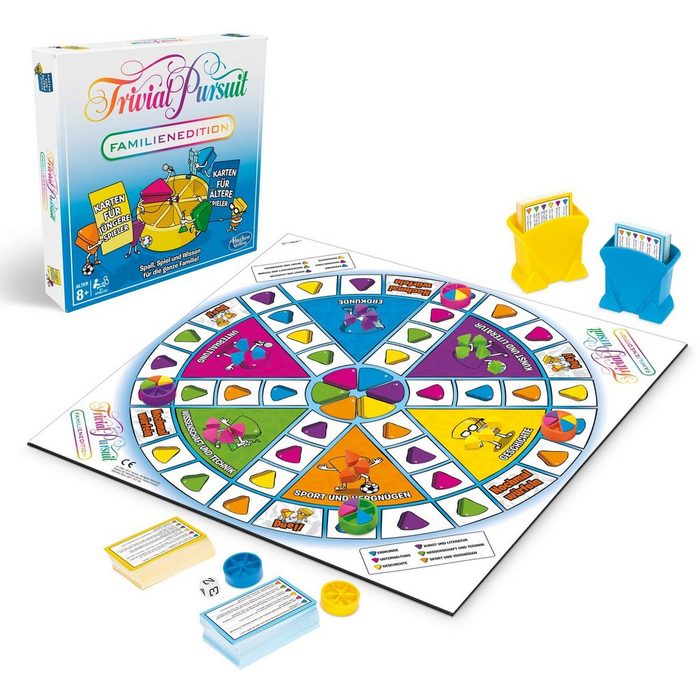 Hasbro Spiel Trivial Pursuit Familien Edition Made in Europe