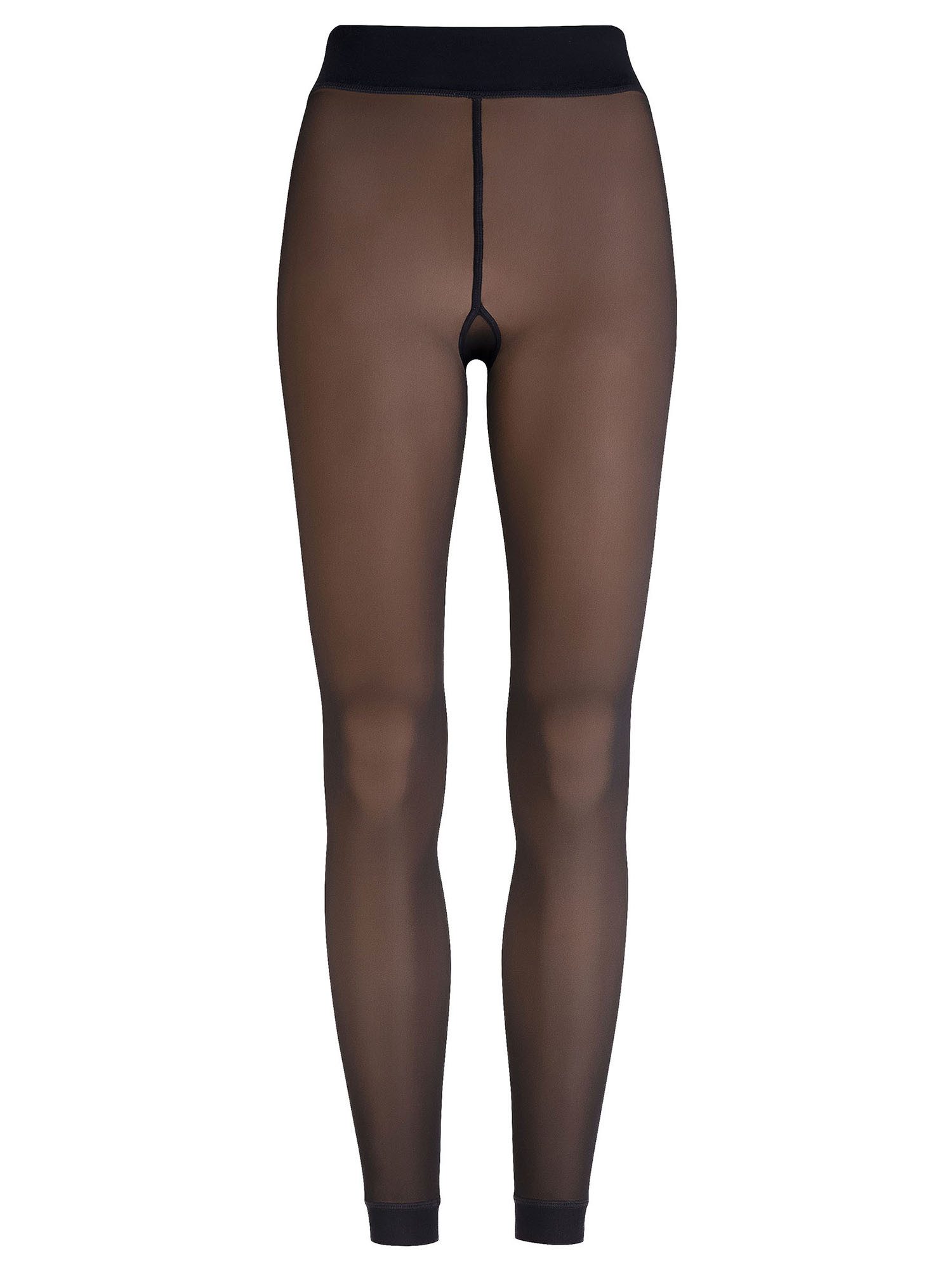 Nur Die Leggings Warm & Transparent (2-tlg) Tights, Stretchhose, Sportleggings