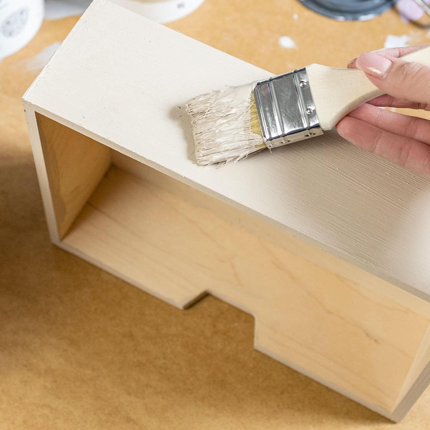 Creative Deco Kreidefarbe Kreidefarbe für Möbel Möbelfarbe Landhaus Vintage Matt Abwaschbar, auf Wasserbasis, Wisch-Effekt Gradient-Effekt möglich