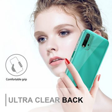 Cadorabo Handyhülle Xiaomi RedMi 9T Xiaomi RedMi 9T, Flexible Case Handy Schutzhülle - Hülle - Back Cover 360° Grad