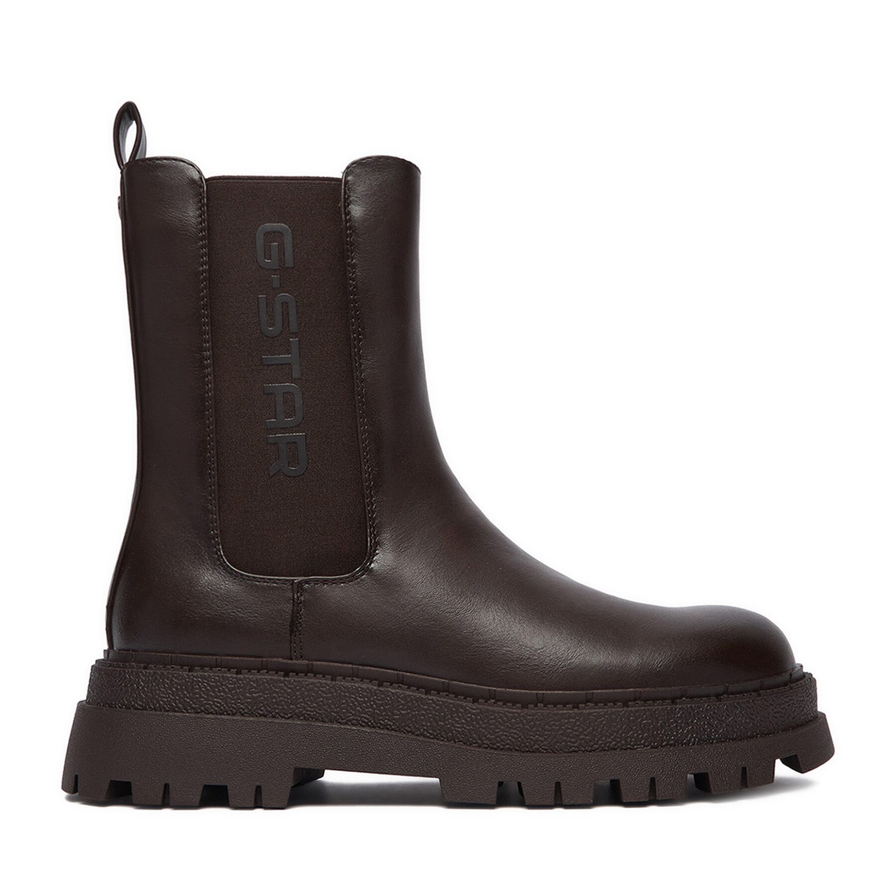 G-STAR G Star Raw Damen Chelsea Boots 5907964555681 Braun Chelseaboots – Bild 4 von 5