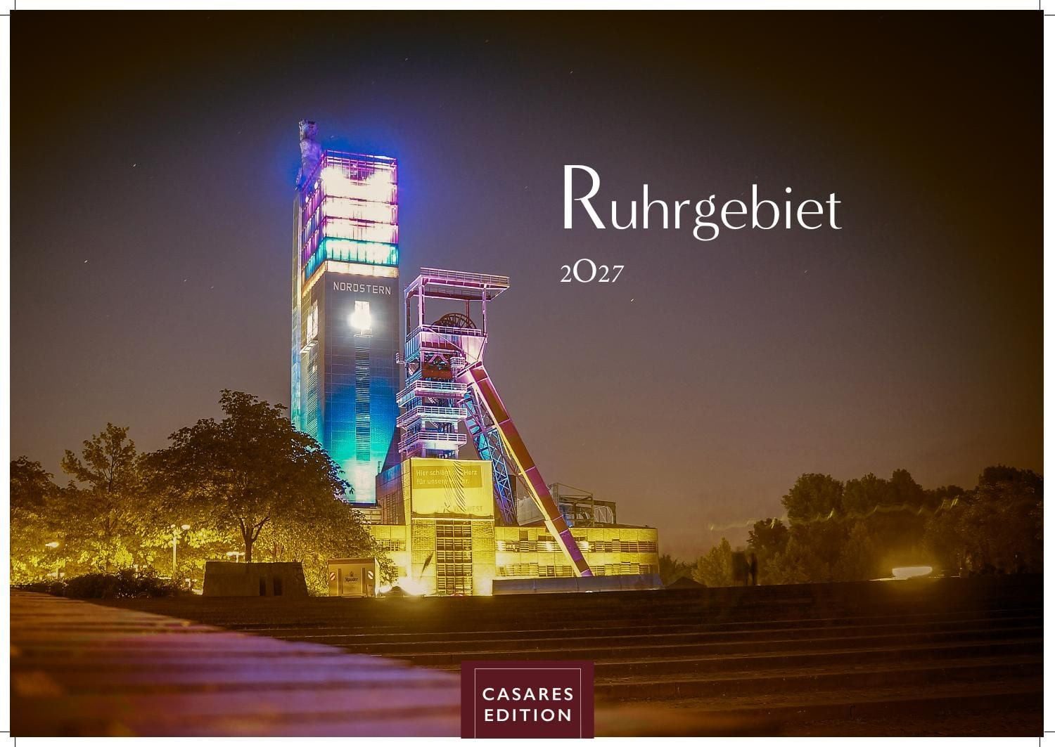 Länderkalender Ruhrgebiet Kalender 2027 – Wandkalender, Fotokalender Deutschland 24x