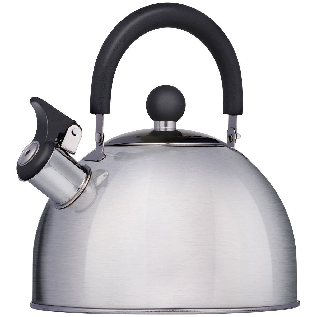 Alpina Wasserkessel Alpina Wasserkocher 2,5L Edelstahl Wasserkocher mit Flöte