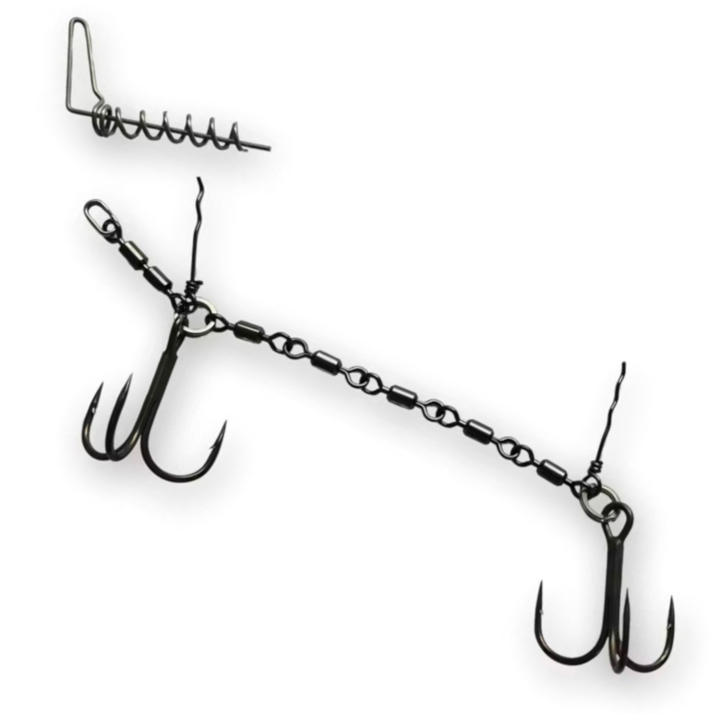 Pikecraft Drillingshaken Pikecraft 5-Swivel Stinger Kit XL 3/0