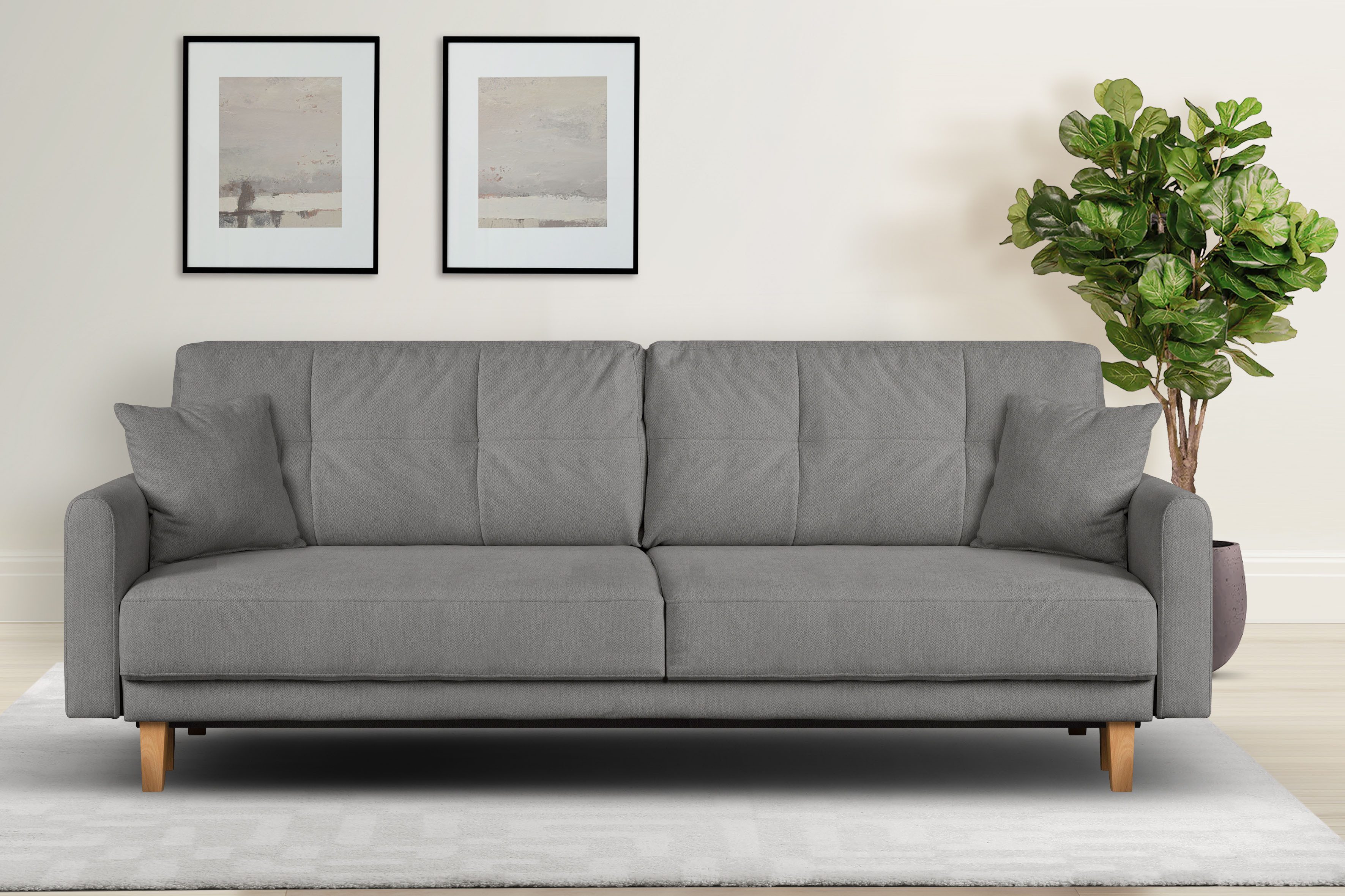 Home affaire 3-Sitzer TRIPLO optionale Schlafsofa günstig online kaufen