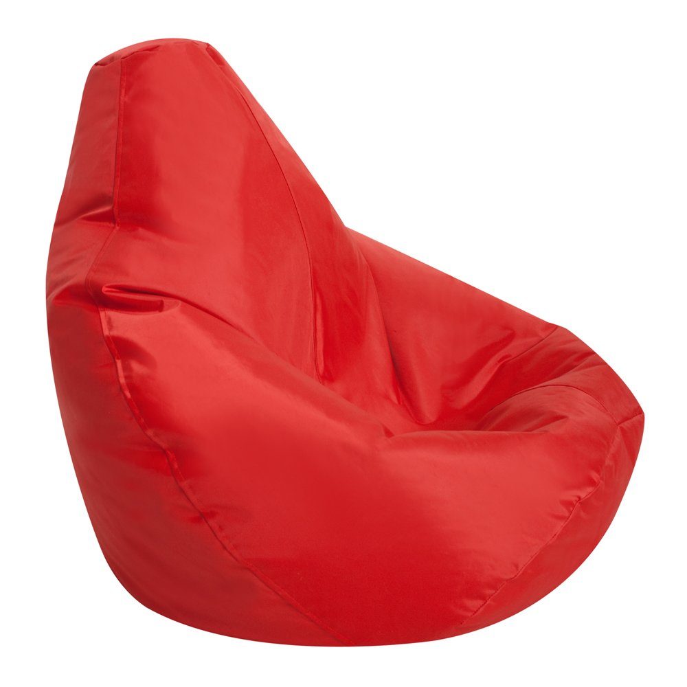 Veeva Sitzsack Sitzsack-Sessel Outdoor für Kinder rot