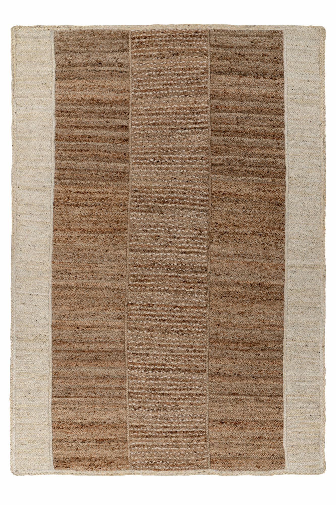 Kayoom Teppich Cozy Bliss 470 Juteteppich, rechteckig, Höhe: 8 mm, Kurzflor, Handgeknotet, Modernes Muster, Jute, Wohnzimmer