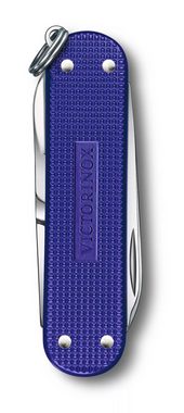 Victorinox Taschenmesser Victorinox Classic SD alox blau inkl. Etui, Victorinox Classic SD alox blau inkl. Etui