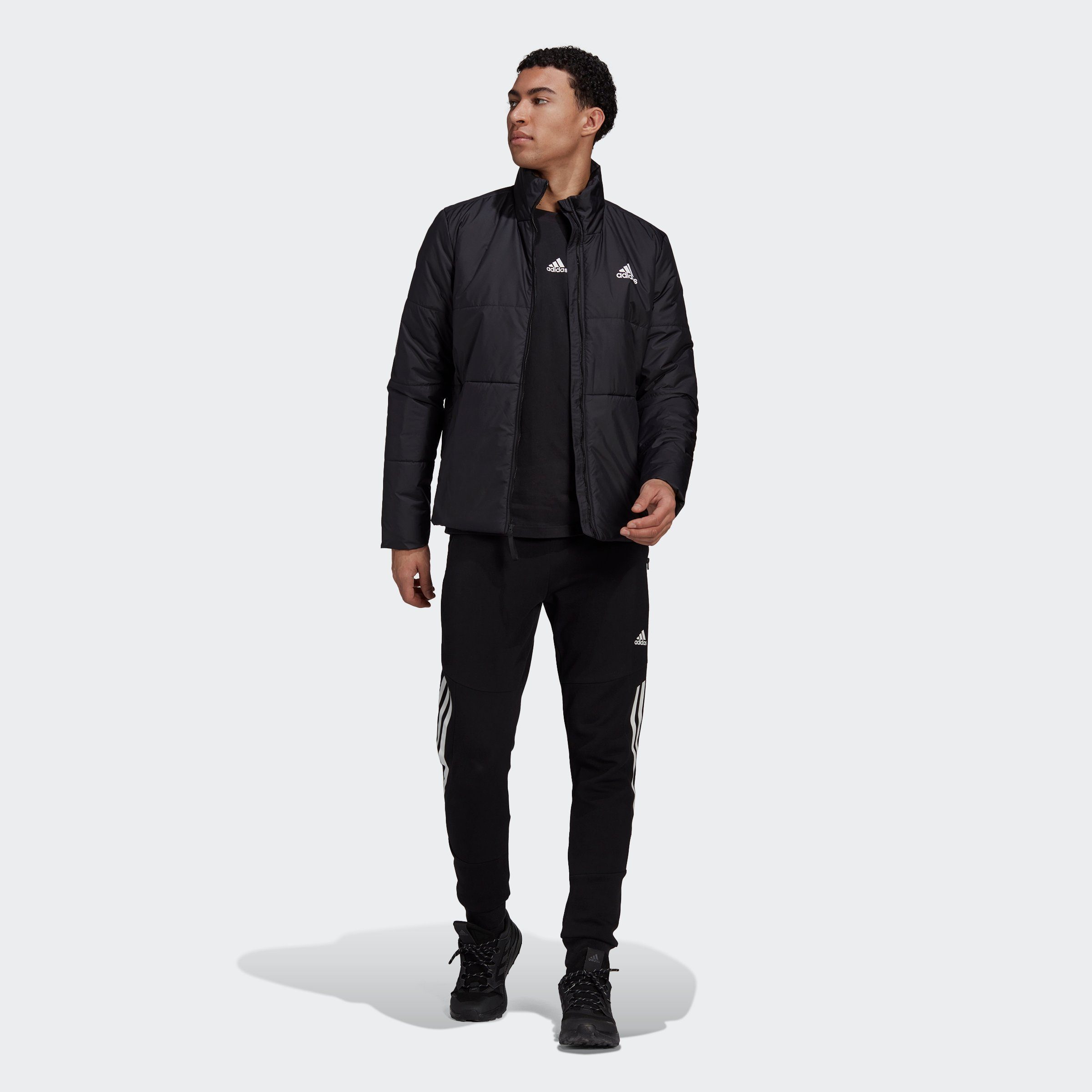 3STREIFEN Outdoorjacke INSULATED BSC Sportswear Black adidas