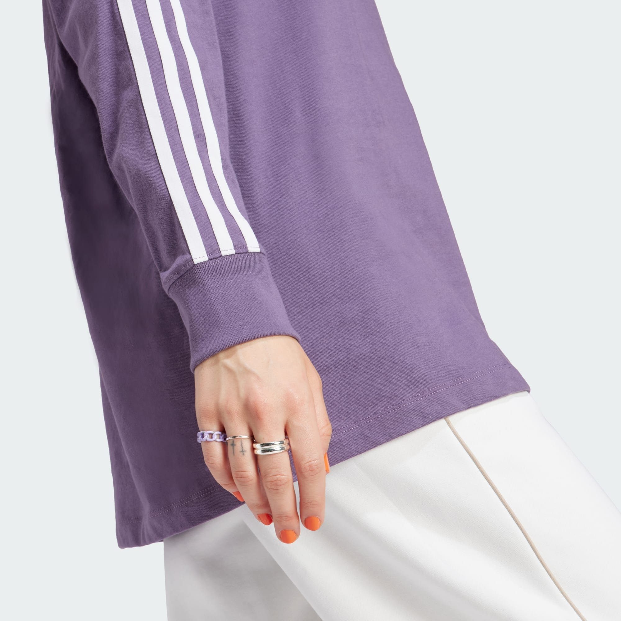 adidas Originals Langarmshirt ADICOLOR CLASSICS Shadow LONGSLEEVE Violet