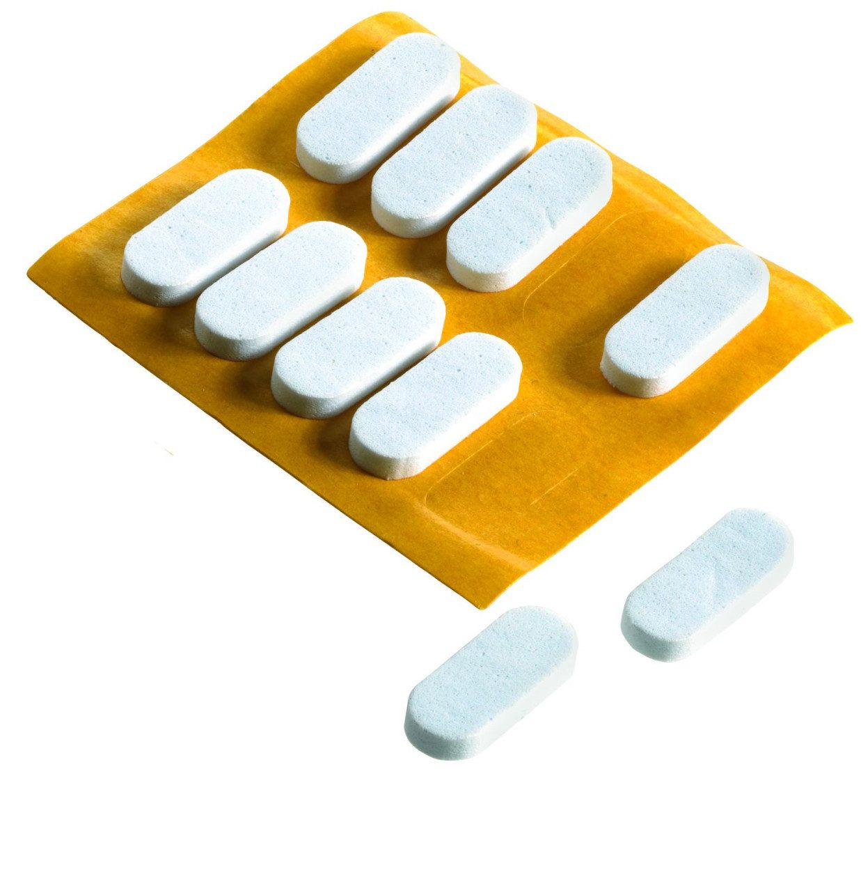 Hettich Войлочные планеры Hettich Дверные демпферы weiß 20 x 8.0 x 3.0/6.0 mm - 20