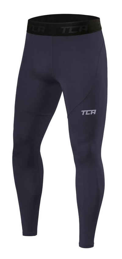 TCA Lauftights TCA Herren Pro Performance Leggings, Dunkelgrau, XL (1-tlg)