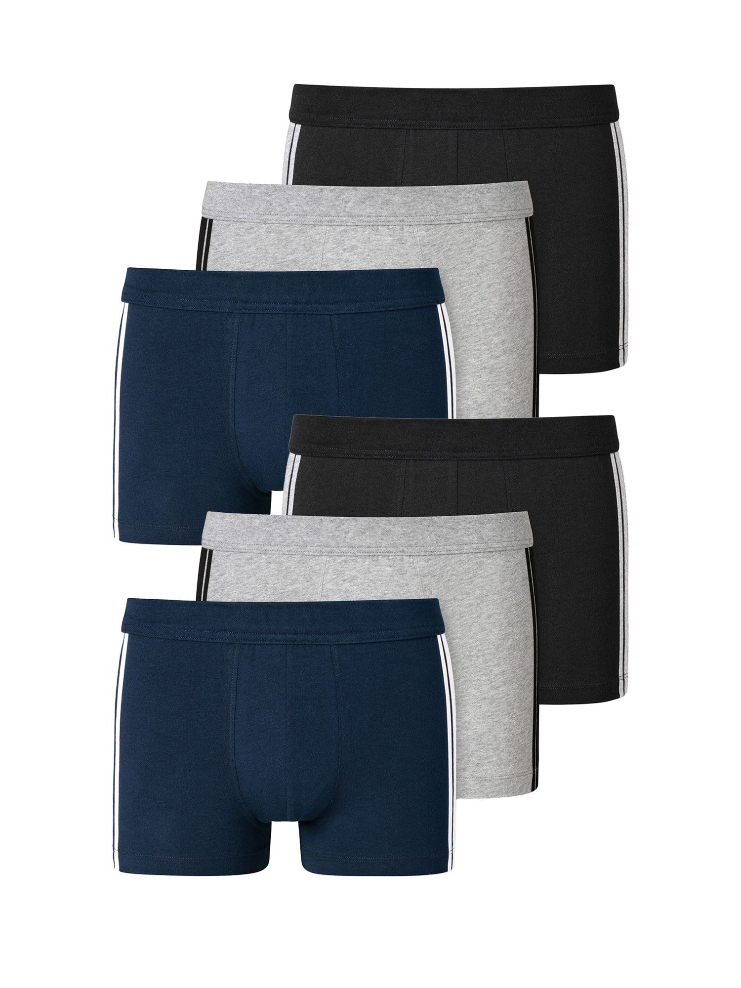 Schiesser Retro Boxer 95/5 Stretch (6-St) Retro-Boxer retroshorts boxershor günstig online kaufen