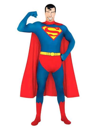 Rubie´s Kostüm Superman Ganzkörperanzug, Original lizenziertes 'Superman' Kostüm