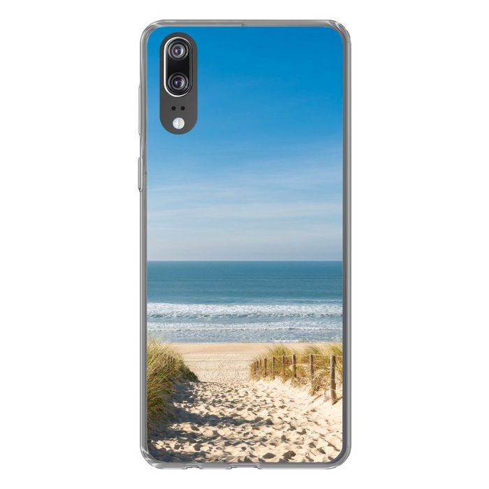 MuchoWow Handyhülle Strand - Meer - Düne - Sand - Sommer Handyhülle Huawei P20 Handy Case Silikon Bumper Case
