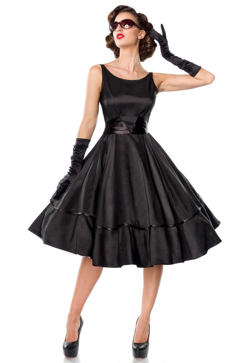 BELSIRA Trachtenkleid Belsira - Premium Swing-Satinkleid günstig online kaufen