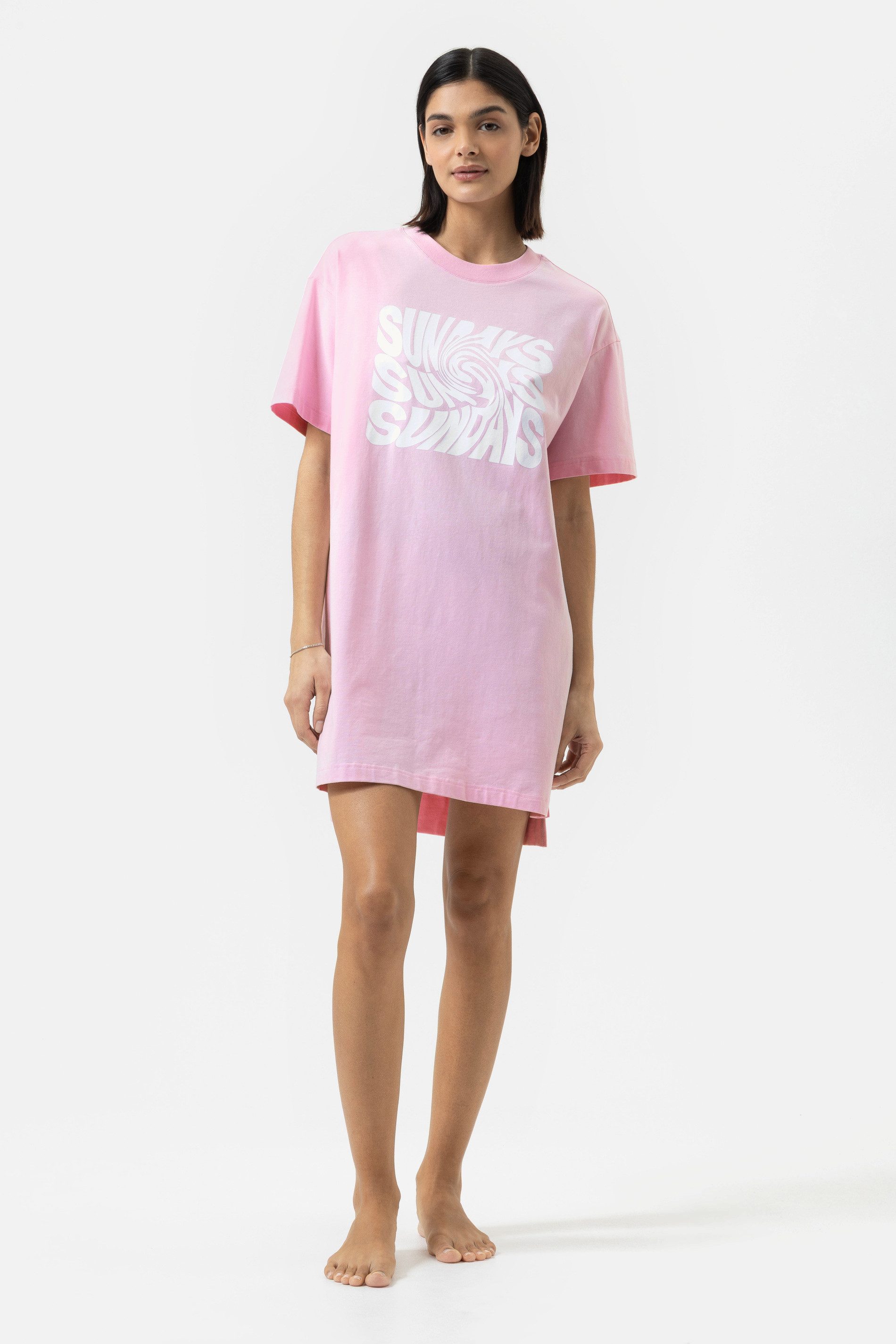 Mey Nachthemd Mey female Nachthemd kurzarm Serie Solid Love (1-tlg) Modernes Nachthemd mit Print, weiche Baumwolle
